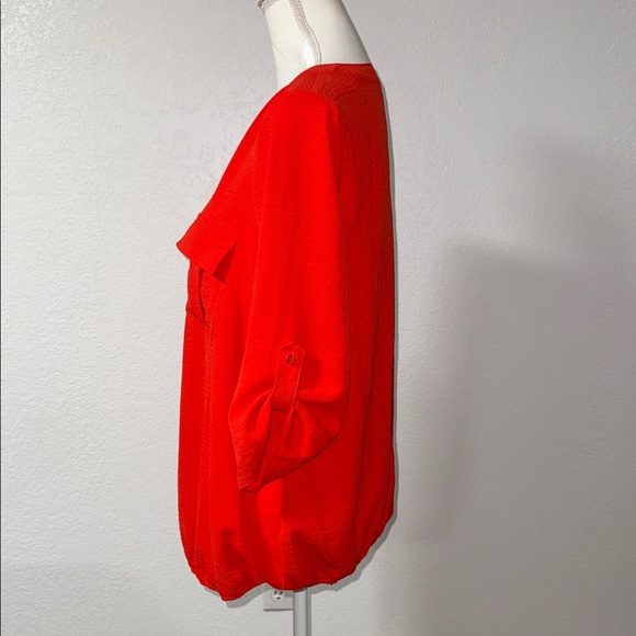 MARY & MO Red Women's Top - Picture 2 of 9